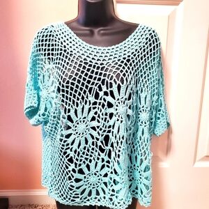 2b bebe Crochet Sweater NWOT